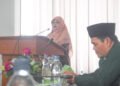 Bu Diah Saat memberikan materi sebagai keynote speech di RAKERDA I Pemuda PUI KBB