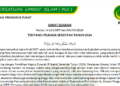 Surat Edaran DPP PUI: Seruan Menjelang Pilkada Serentak 2024