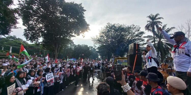 Pernyataan Sikap Aksi Solidaritas dan Doa Untuk Palestina di Jawa Barat
