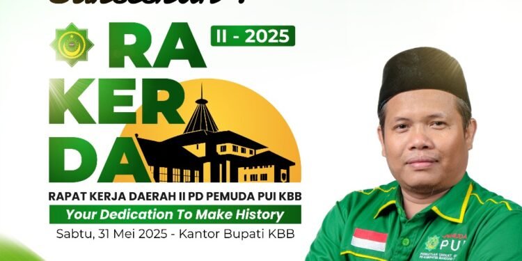 Gelar RAKERDA II, Pemuda PUI Bandung Barat Tekankan Semangat Pengabdian Pengurus dan Kader PUI