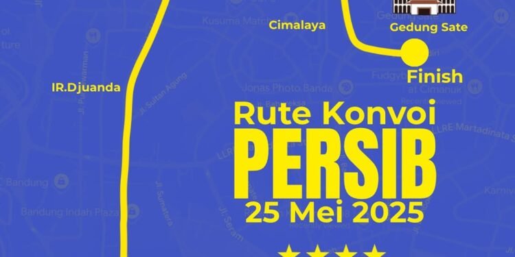 Tips Menghindari Macet di Kota Bandung Saat Konvoi Juara Persib, Hindari Jalan Berikut