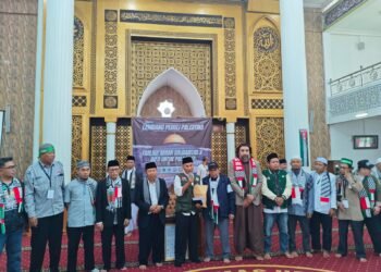 Pemuda PUI Bandung Barat Tandatangani Pakta Integritas Solidaritas Untuk Palestina