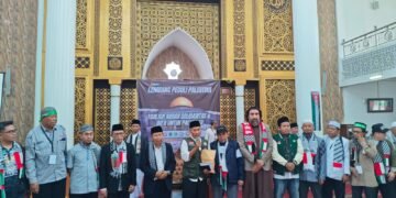 Pemuda PUI Bandung Barat Tandatangani Pakta Integritas Solidaritas Untuk Palestina