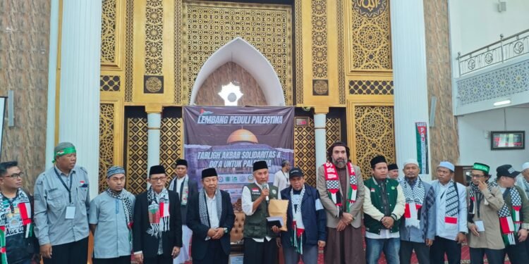 Pemuda PUI Bandung Barat Tandatangani Pakta Integritas Solidaritas Untuk Palestina