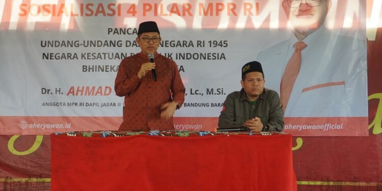 Legislator PKS Ahmad Heryawan Sosialisasi 4 Pilar MPR RI di Lembang Bandung Barat