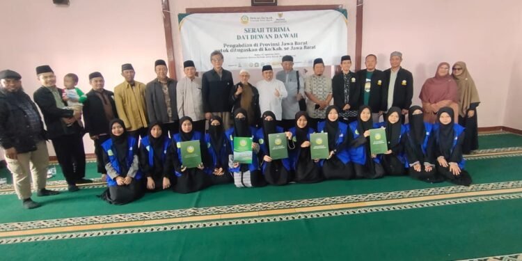 26 Da’i Dewan Da’wah ditugaskan di Seluruh Pelosok Jawa Barat