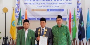 Ir. Setiadi Yazid Dilantik Kembali sebagai Rektor UHS Bandung Periode 2025–2029