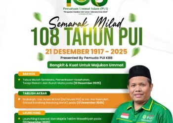 Sambut Milad 108 PUI, Pemuda PUI Bandung Barat Akan Gelar Berbagai Kegiatan: Baksos Hingga Napak Tilas Sejarah