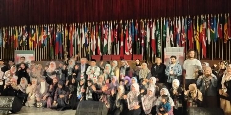 Pemuda PUI Bandung Barat Ikuti Indonesia Global Sumud Alliance For Palestine di Gedung Merdeka Bandung